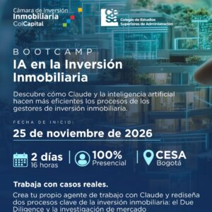 Bootcamp: IA en la Inversión Inmobiliaria (Externos)